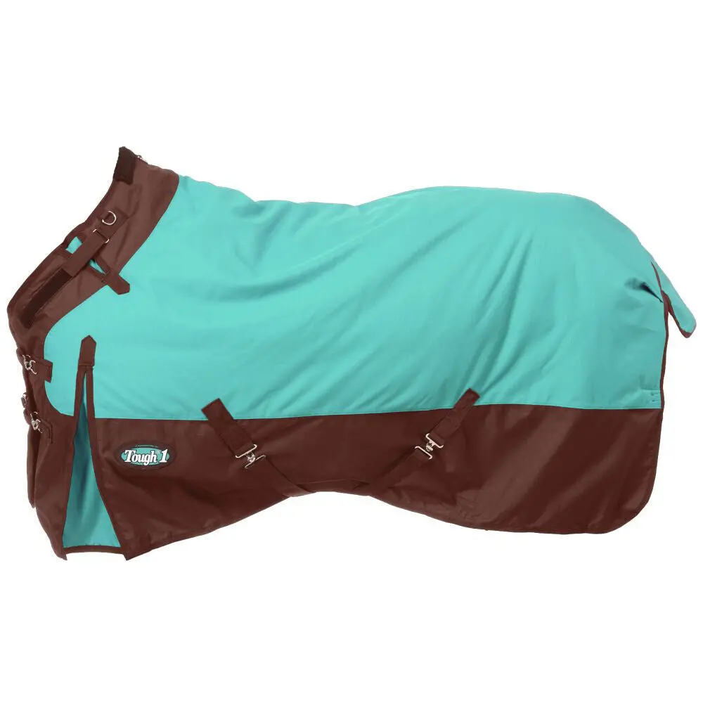 84" Tough-1 1200D Waterproof Poly Turnout Blanket Adjustable Snuggit Neck 1