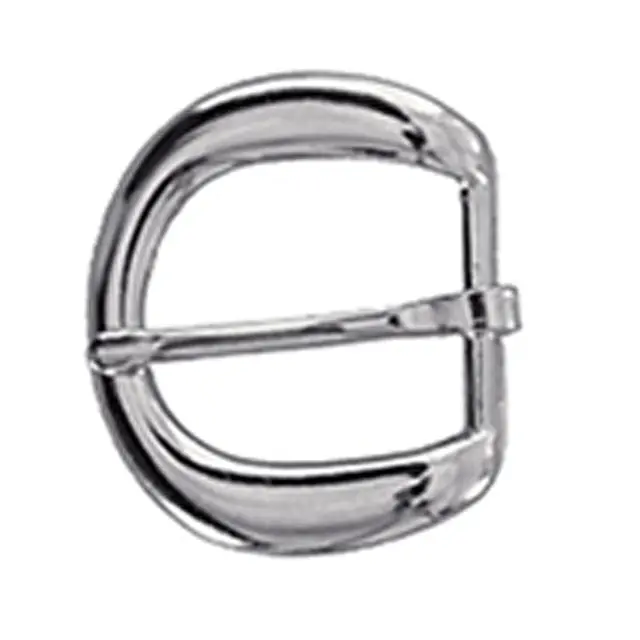 Hilason Western Horse Tack Die Cast Heel Buckle Nickel Plated 1