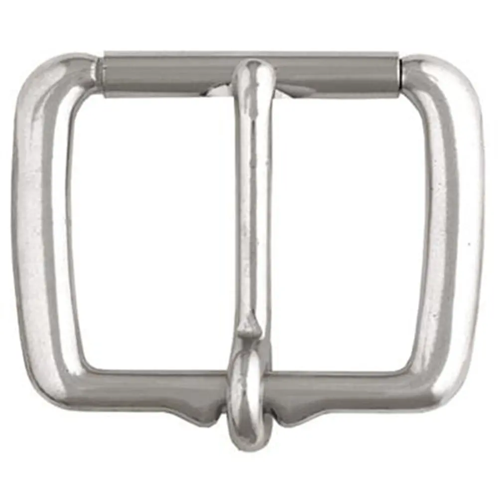 Hilason Western Tack Statinless Steel Rectangle Belt Rolller Buckle 1