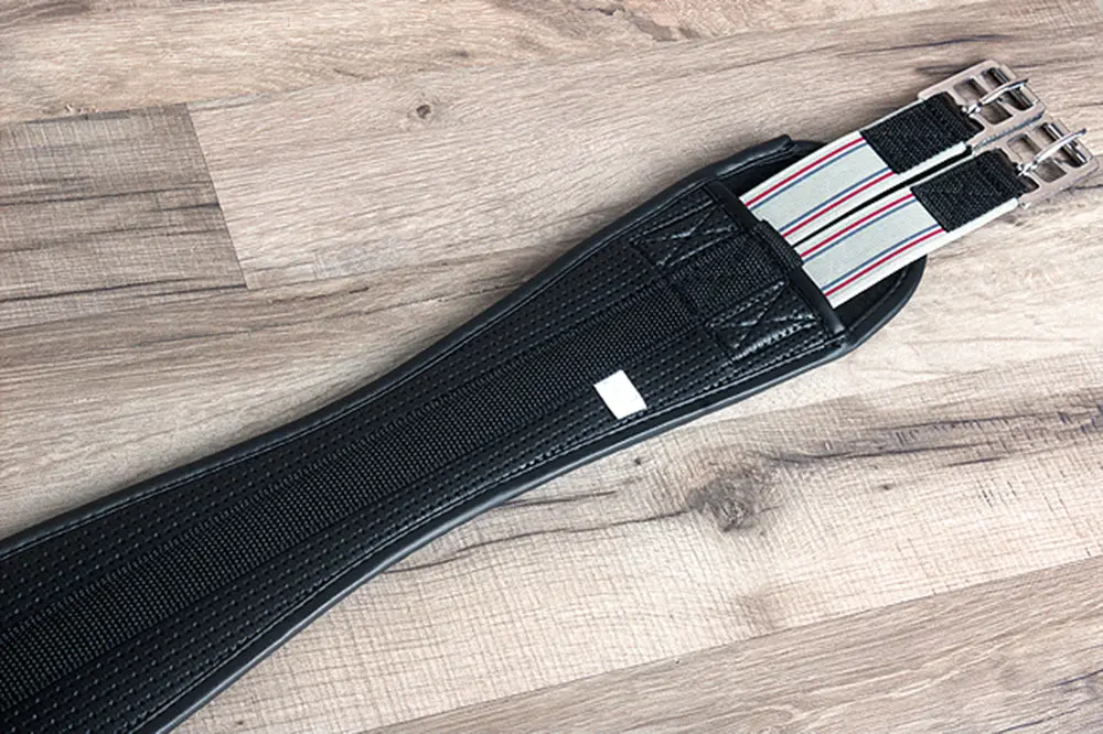 48 Inch Hilason Horse Saddle Air Formed Comfort Elastic Cinch Girth 2