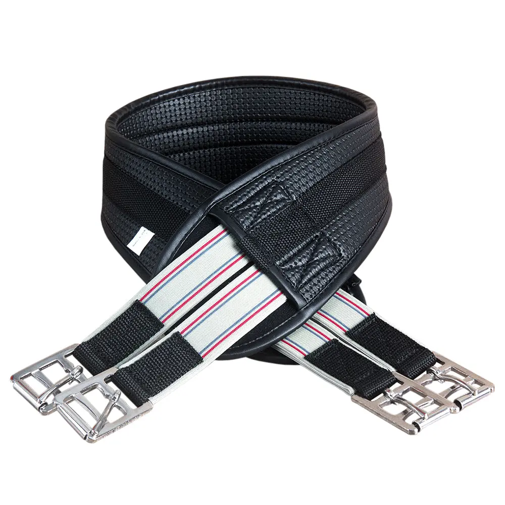 48 Inch Hilason Horse Saddle Air Formed Comfort Elastic Cinch Girth 1