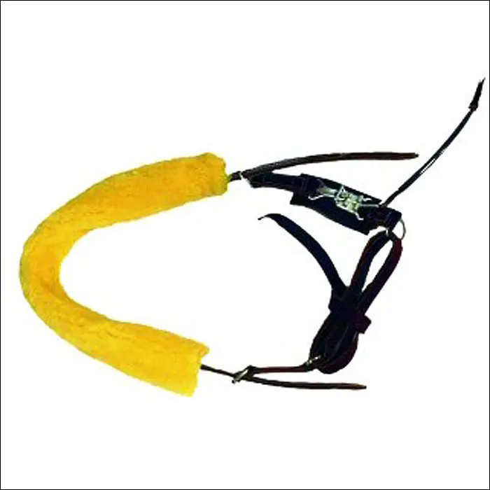 Saddle Barn Double Stitched Latigo Leather Nylon Horse Flanks 1