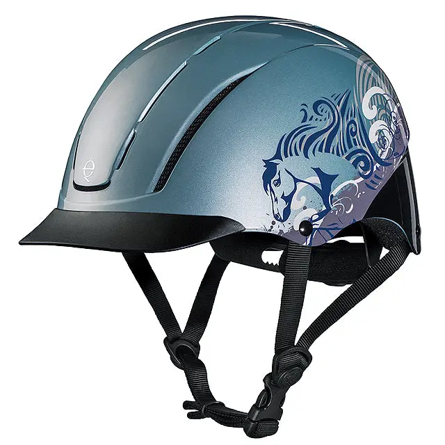 Troxel Dialfit Low Profile Spirit Horse Riding Helmet Sky Dreamscape 3