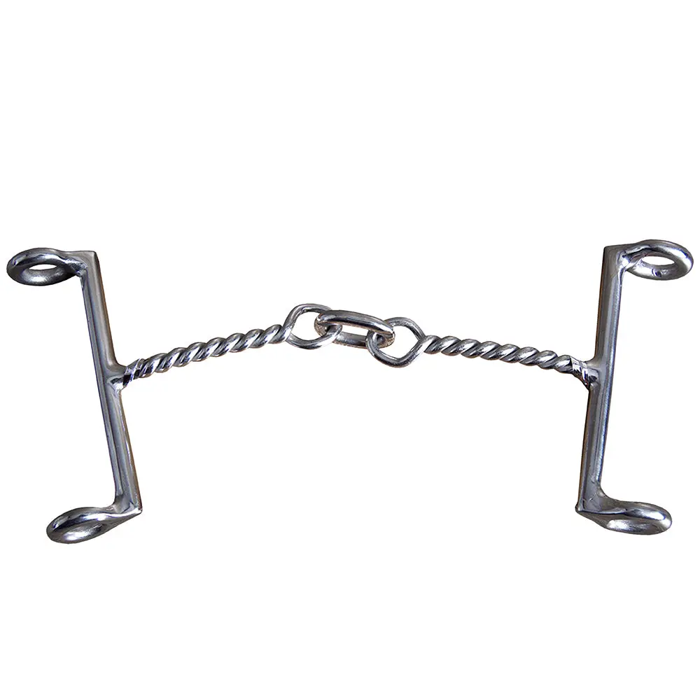 Hilason Western Horse Mouth Stainless Steel Draw Gag Bit 1