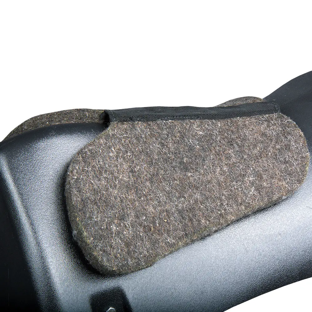 Made In Usa Wool Felt Horse Western Saddle Pad Wither Relief 3/4 Hilason 1