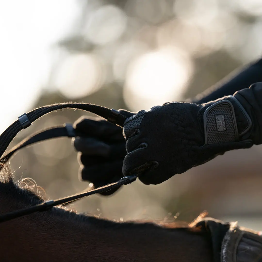 Tuffrider Fleece Back Smart Riding Gloves 3