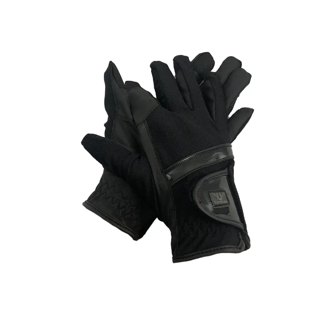 Tuffrider Ladies Summer Riding Gloves With Butterfly Mesh 1