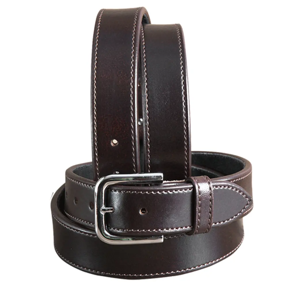 Hilason Western Genuine Leather Belt For Men Women Cowboy Cowgirl Handmade Unisex Full Grain Heavy Duty Jeans 1
