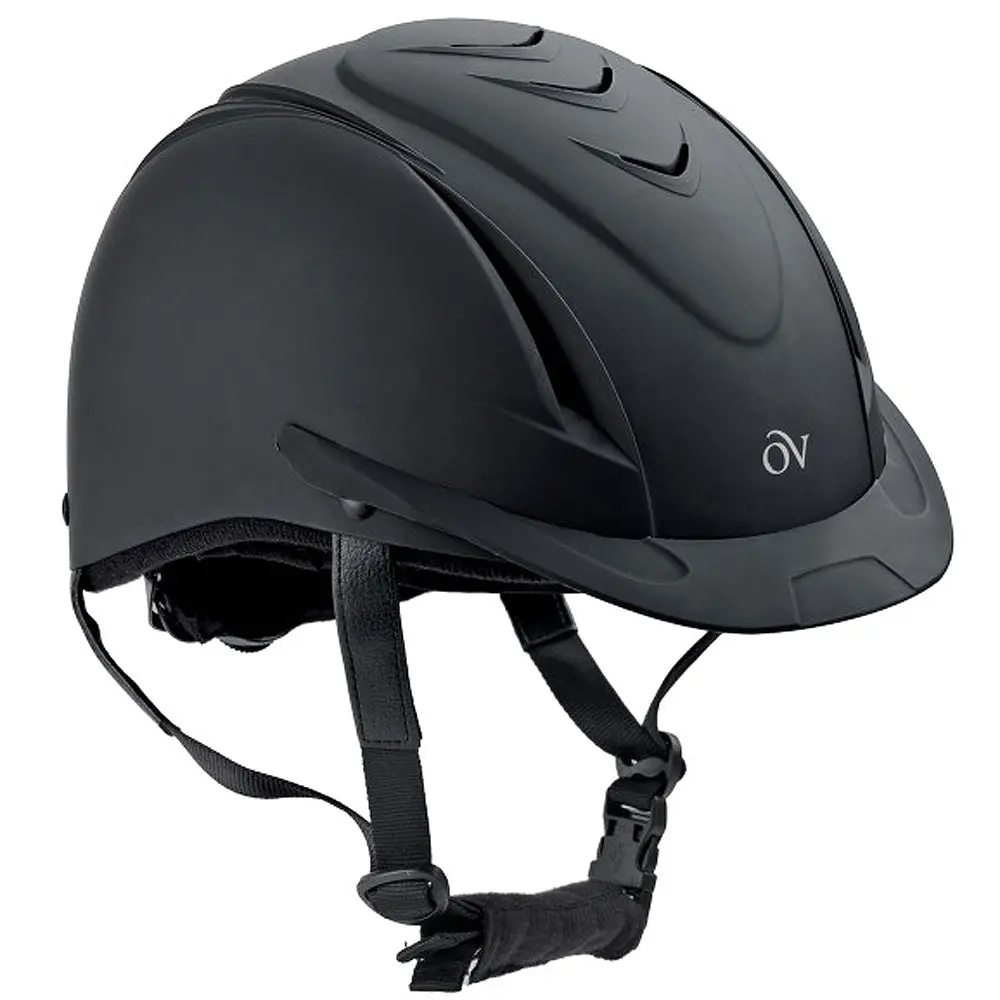 Ovation Comfortable Ventilated Deluxe Schooler Helmet Black 1