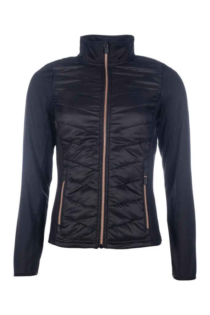 Hkm Prag-Style Ladies Jersey/Nylon Jacket 2