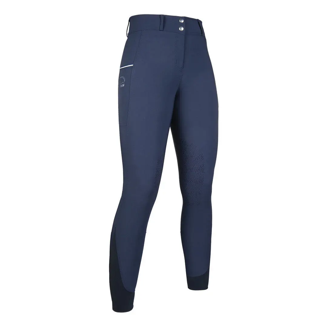 Hkm Comfort Flo- Style Si. Knee Patch Riding Breeches 1