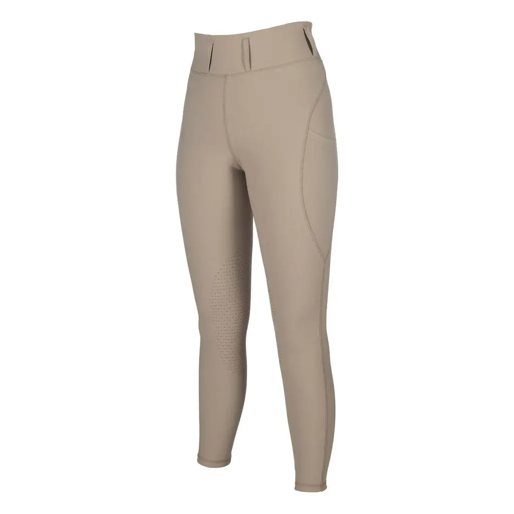 Hkm Jil High Waist- Sil. Knee Patch Ladies Riding Leggings 1