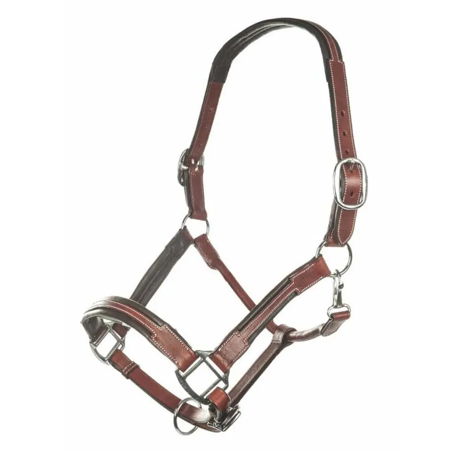 Hkm Leather Halter -Soft-Brown 1