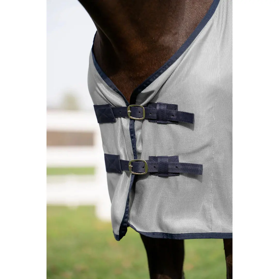 Miller's Fly Sheet - Gray With Royal Trim 3