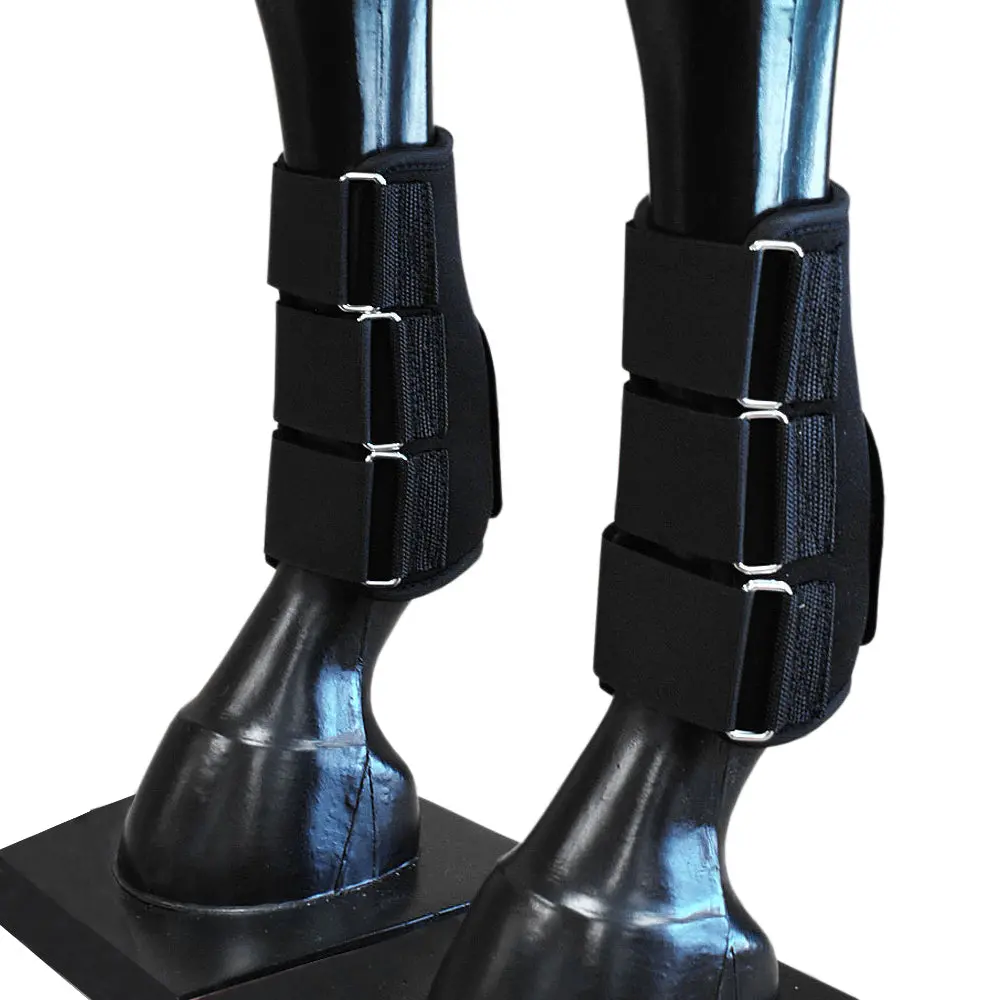 Hilason Western Horse Tack Leg Protection Deluxe Skid Boots 1