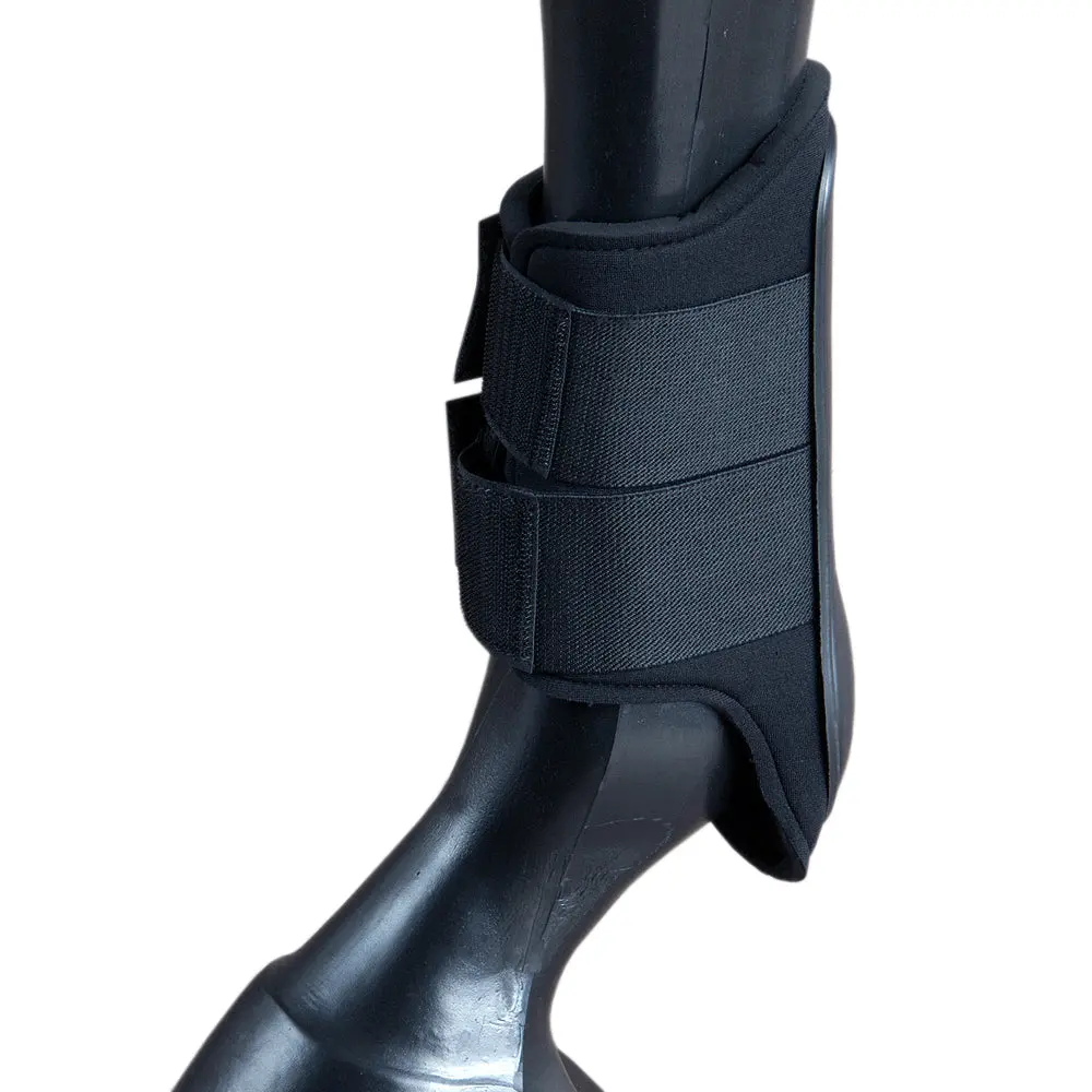 Medium Hilason Western Horse Tack Protective Pvc Ankle Leg Boot Blue 1