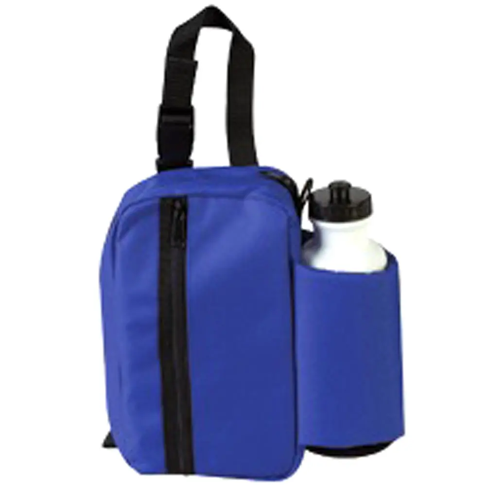 Blue Hilason Western Tack Horse Water Bottle Horn Nylon Waterproof Bag 1