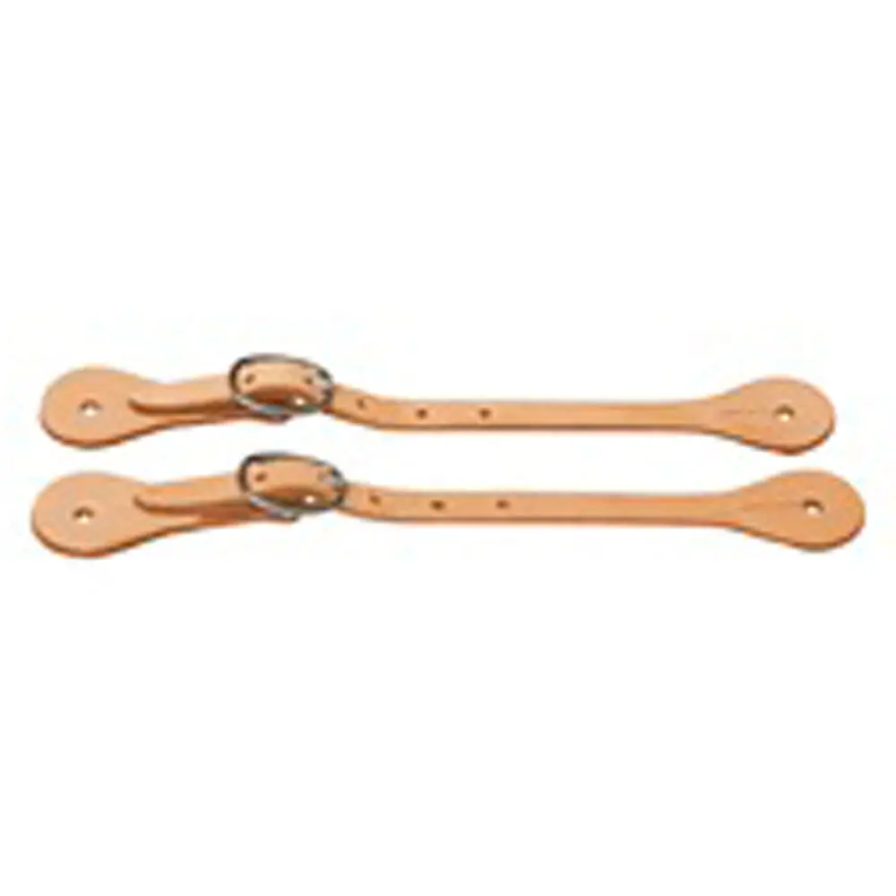 Hilason Russet Latigo Leather Kid Spur Straps Western Tack 1