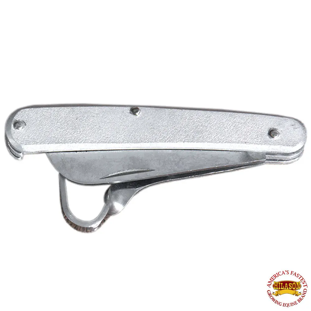 Hilason 2-In-1 Thinning Knife & Hoof Pick 1