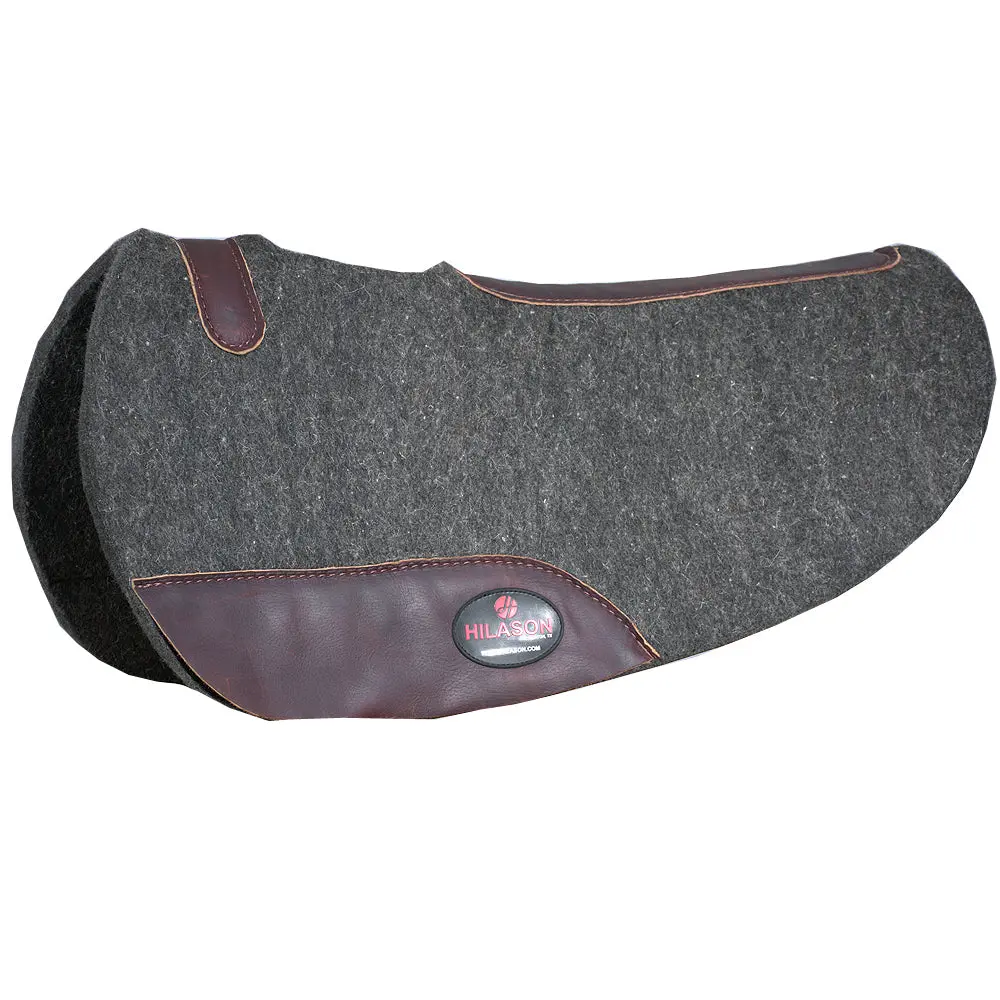 30X30 Made In Usa Wool Felt Horse Western Saddle Pad 3/4 Hilason 1