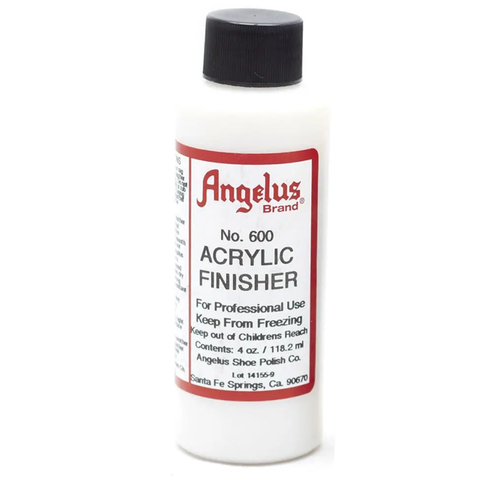 Angelus Leather Articles Shiny Glossy Acrylic Finisher 5 Types 4Oz 1