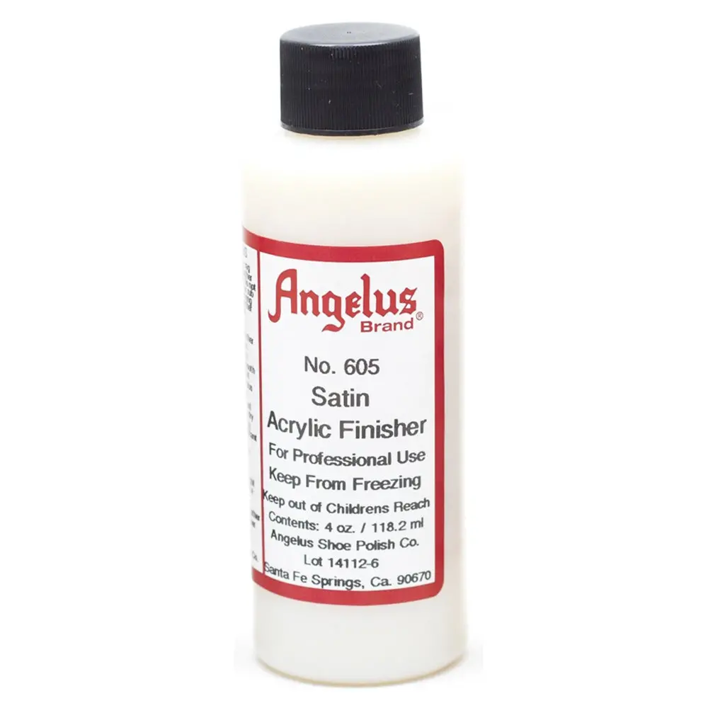 Angelus Leather Articles Shiny Glossy Acrylic Finisher 5 Types 4Oz 2