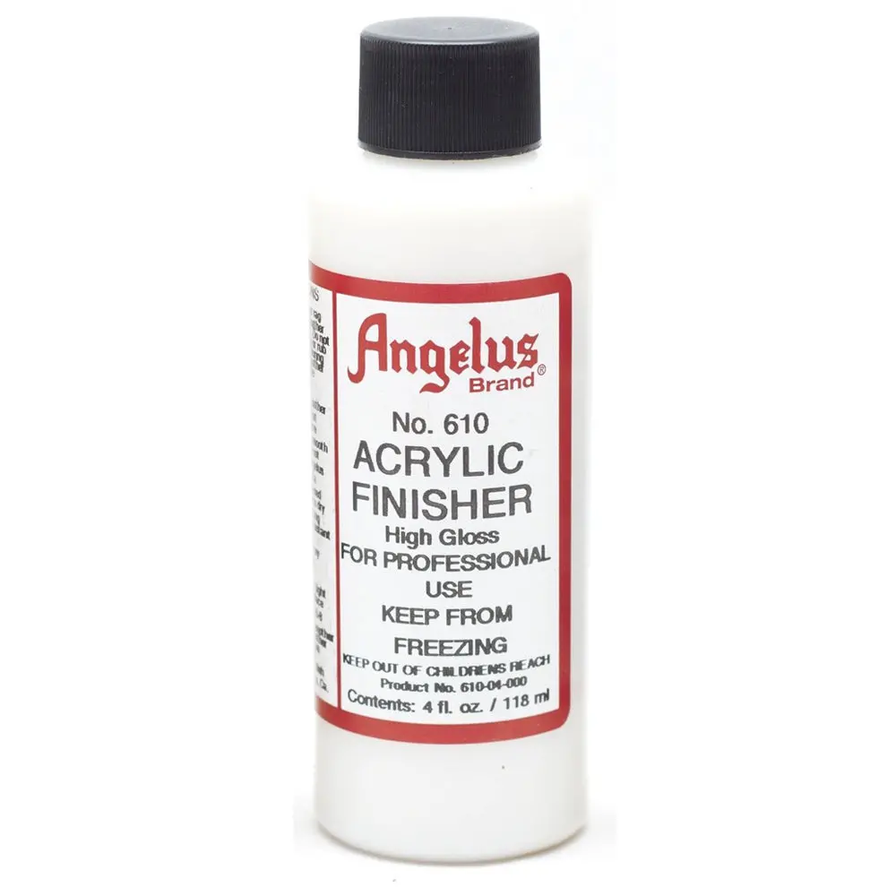 Angelus Leather Articles Shiny Glossy Acrylic Finisher 5 Types 4Oz 3