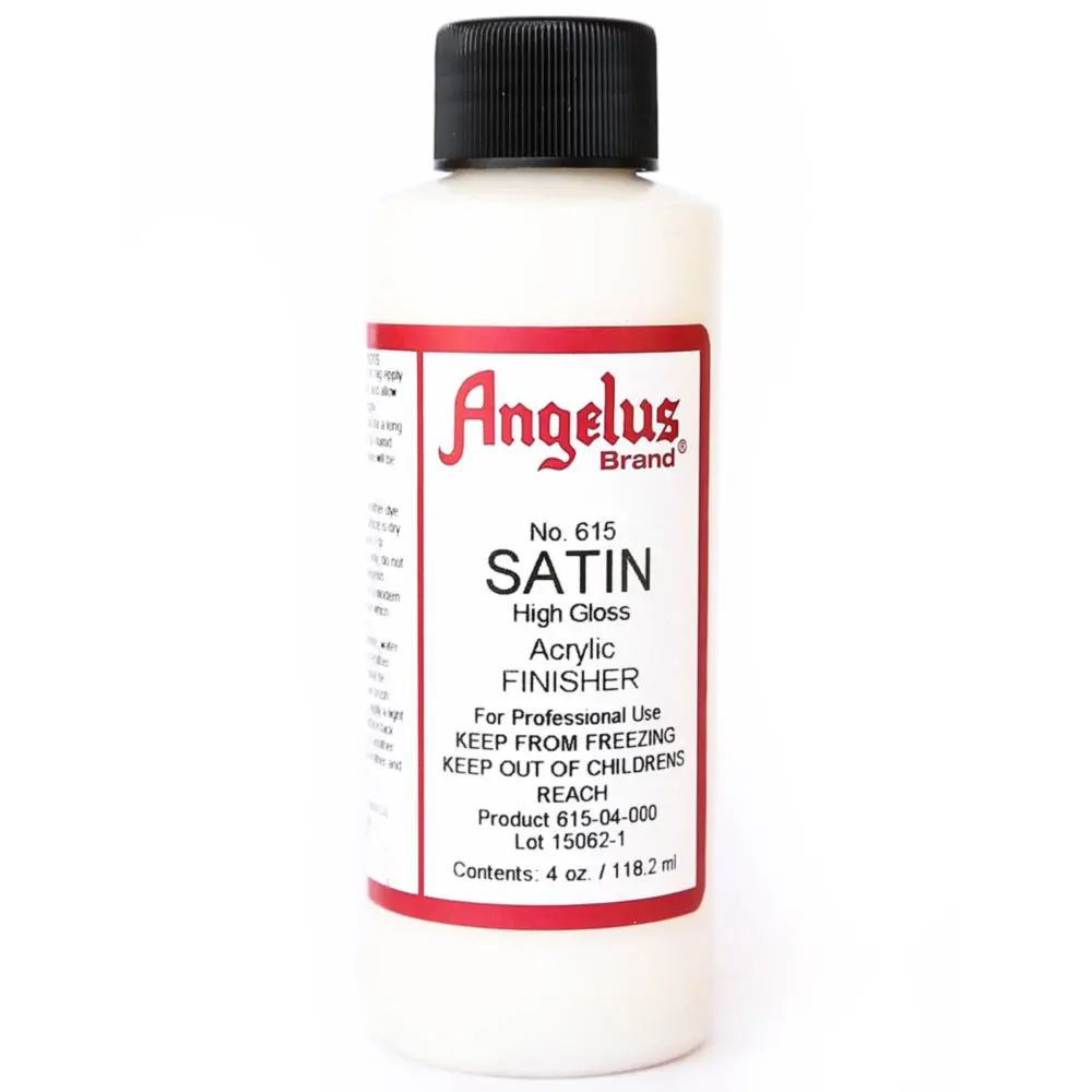 Angelus Leather Articles Shiny Glossy Acrylic Finisher 5 Types 4Oz 4