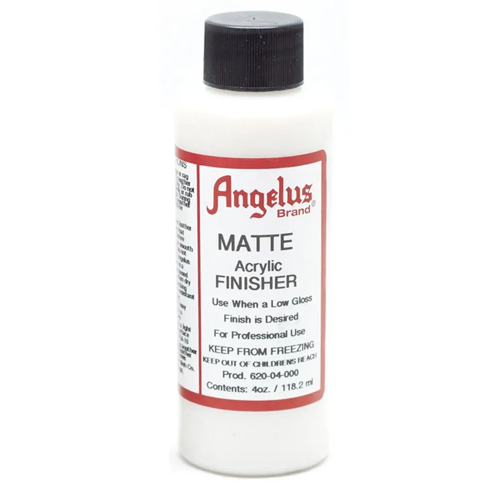 Angelus Leather Articles Shiny Glossy Acrylic Finisher 5 Types 4Oz 5
