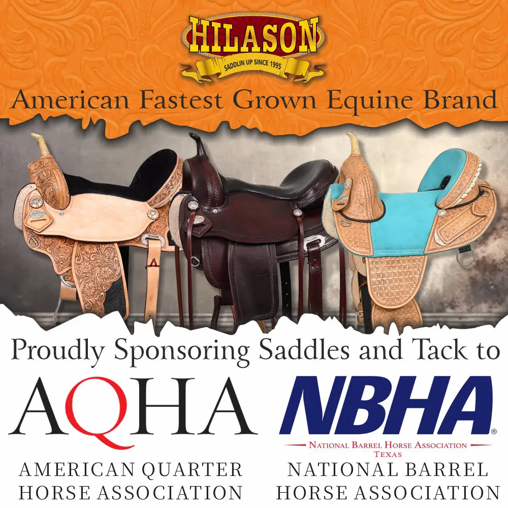 Hilason Gaited Western Trail Pleasure Endurance Horse American Leather Saddle 3