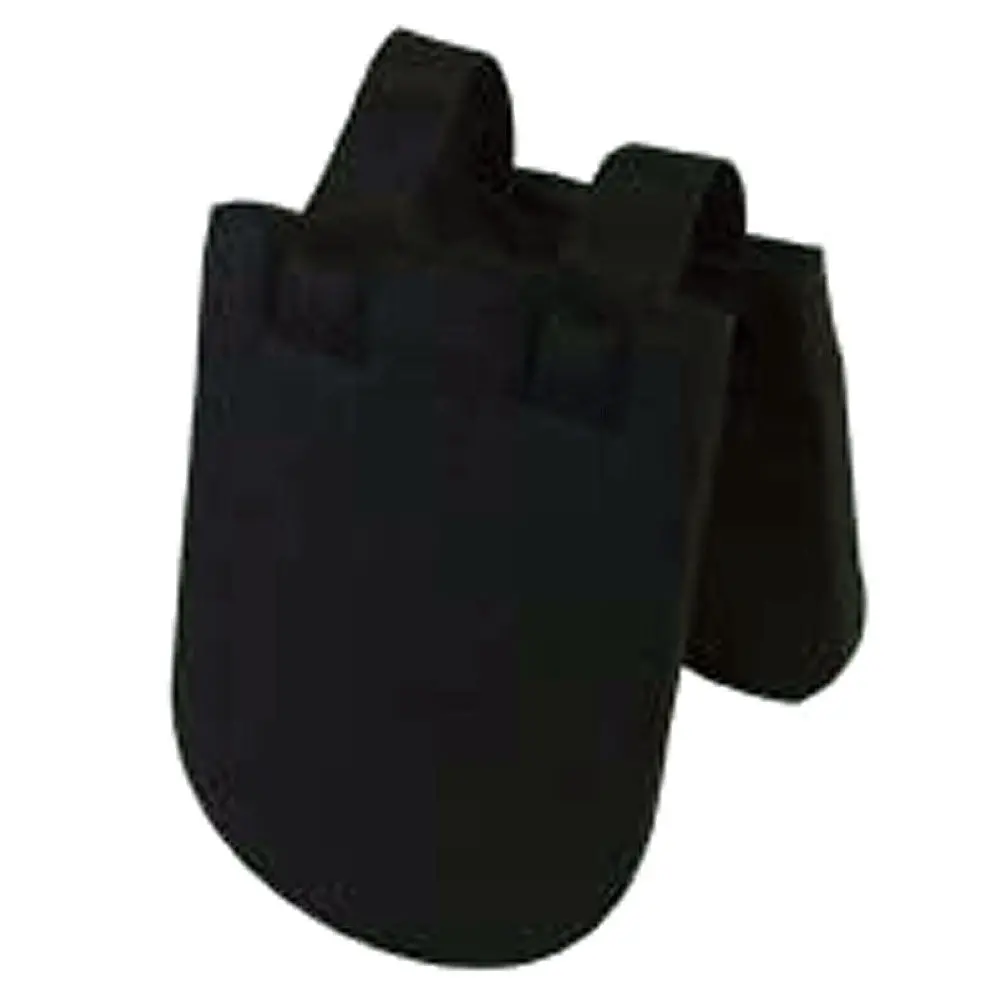 Hilason Horse Felt Western Wider Wither Pad Black 8" X 11" – 1" Thick Saddle Pad For Wither Relief 1
