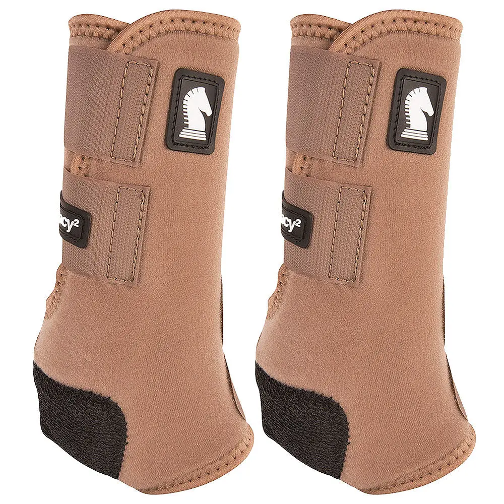 Classic Equine Lightweight Legacy2 Rear Hind Sports Boots Pair Caribou 1
