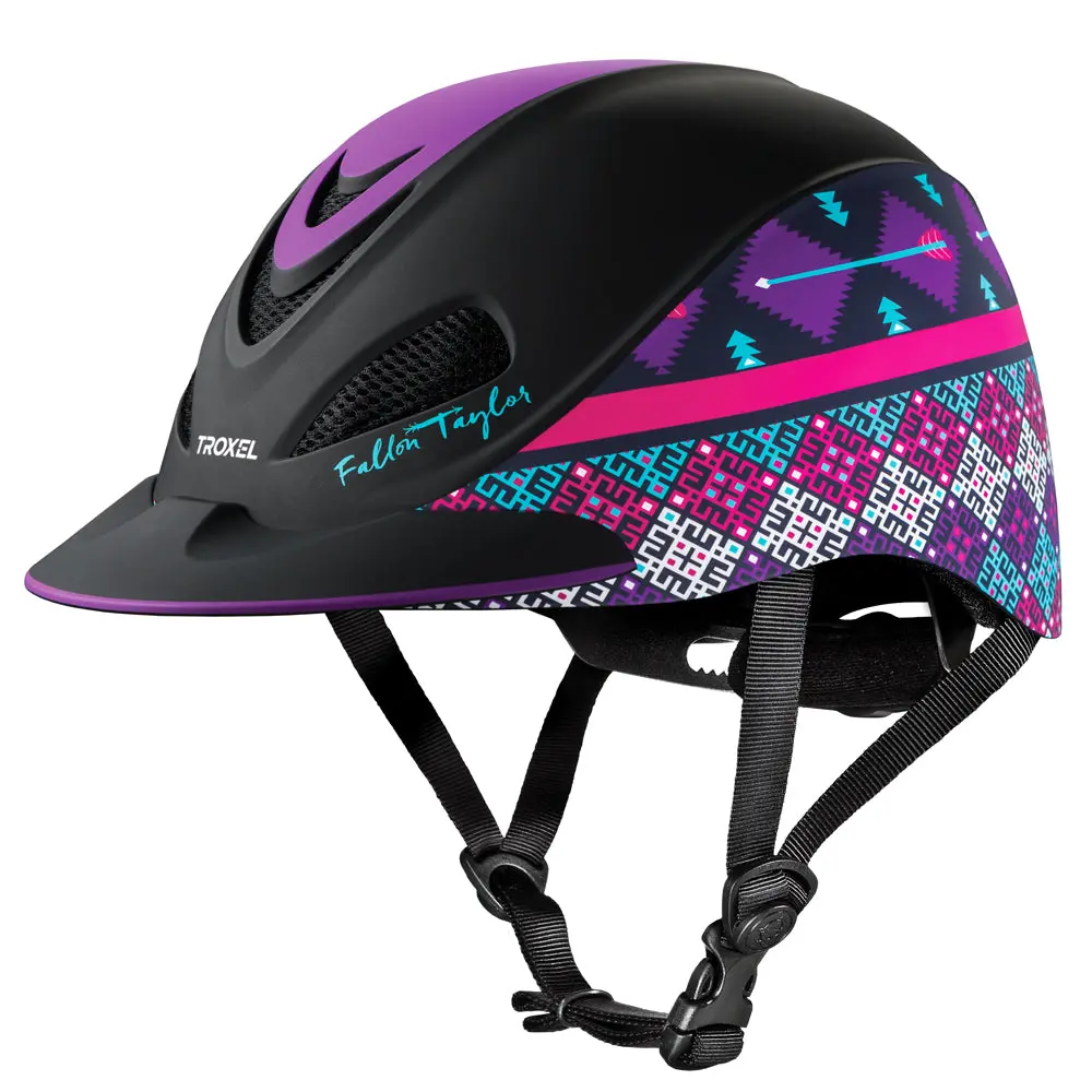 Troxel Fallon Taylor Helmet Purple Geo Extra Large 1
