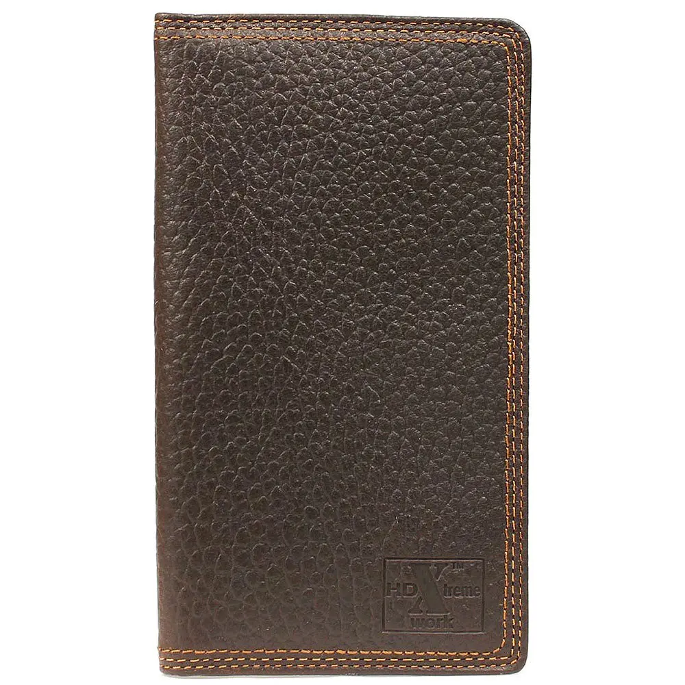 Hd Xtreme Triple Stitching Nylon Interior Multiple Slots Brown Wallet 1