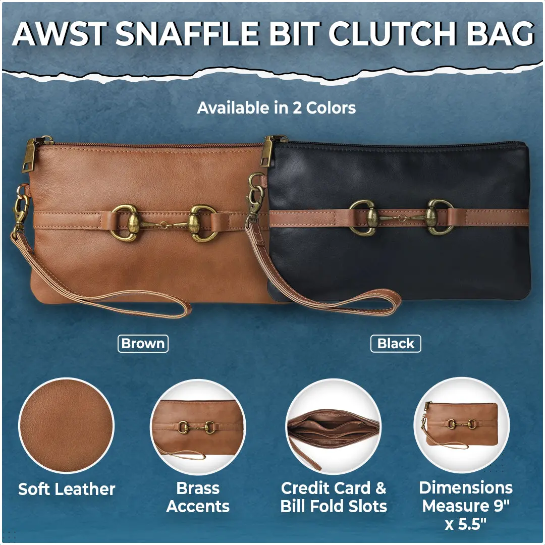 Awst Snaffle Bit Clutch Bag 1