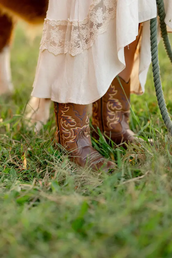Tuffrider Toddler Kings Canyon Rounded Toe Western Boot 3