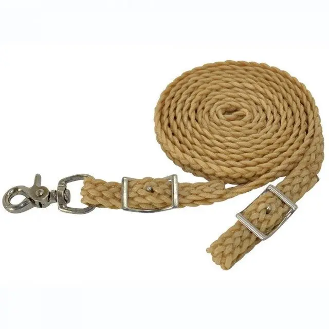 Circle Y Waxed Nylon Roping Rein 1