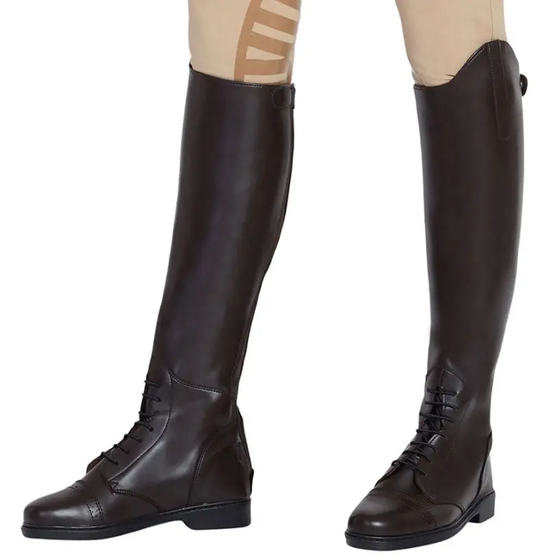 Tuffrider Children's Starter Back Zip Field Boots In Synthetic Leather 1