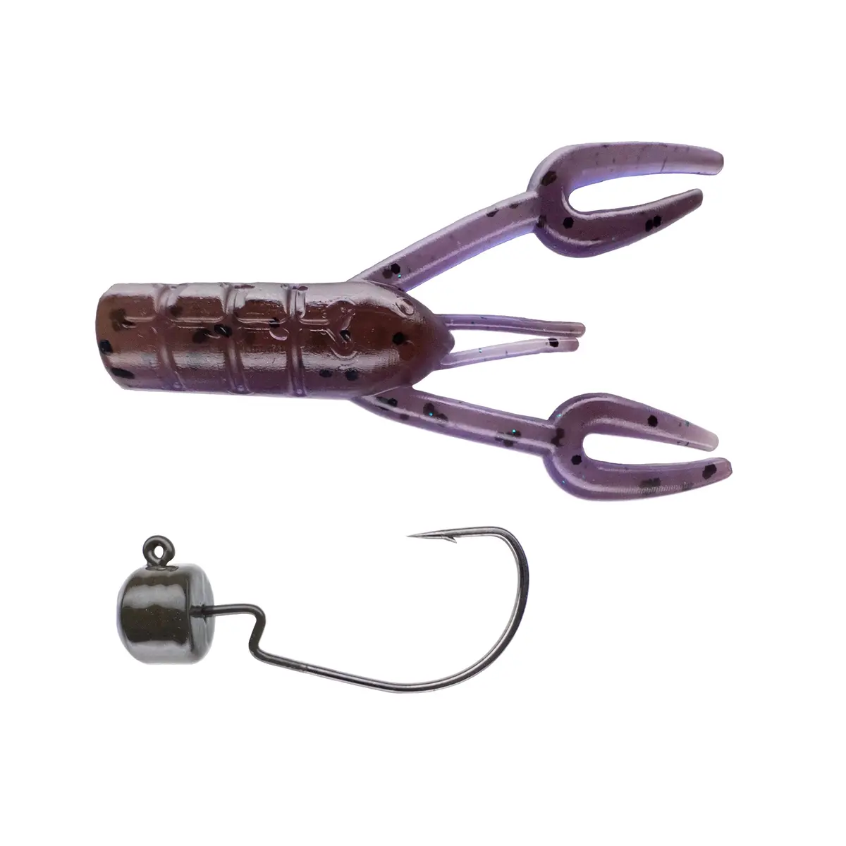 Dirks Craw➕Mad Mouth Bass Bait Co. Offset Block Heads 13