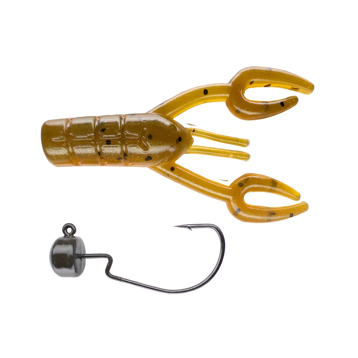 Dirks Craw➕Mad Mouth Bass Bait Co. Offset Block Heads 24