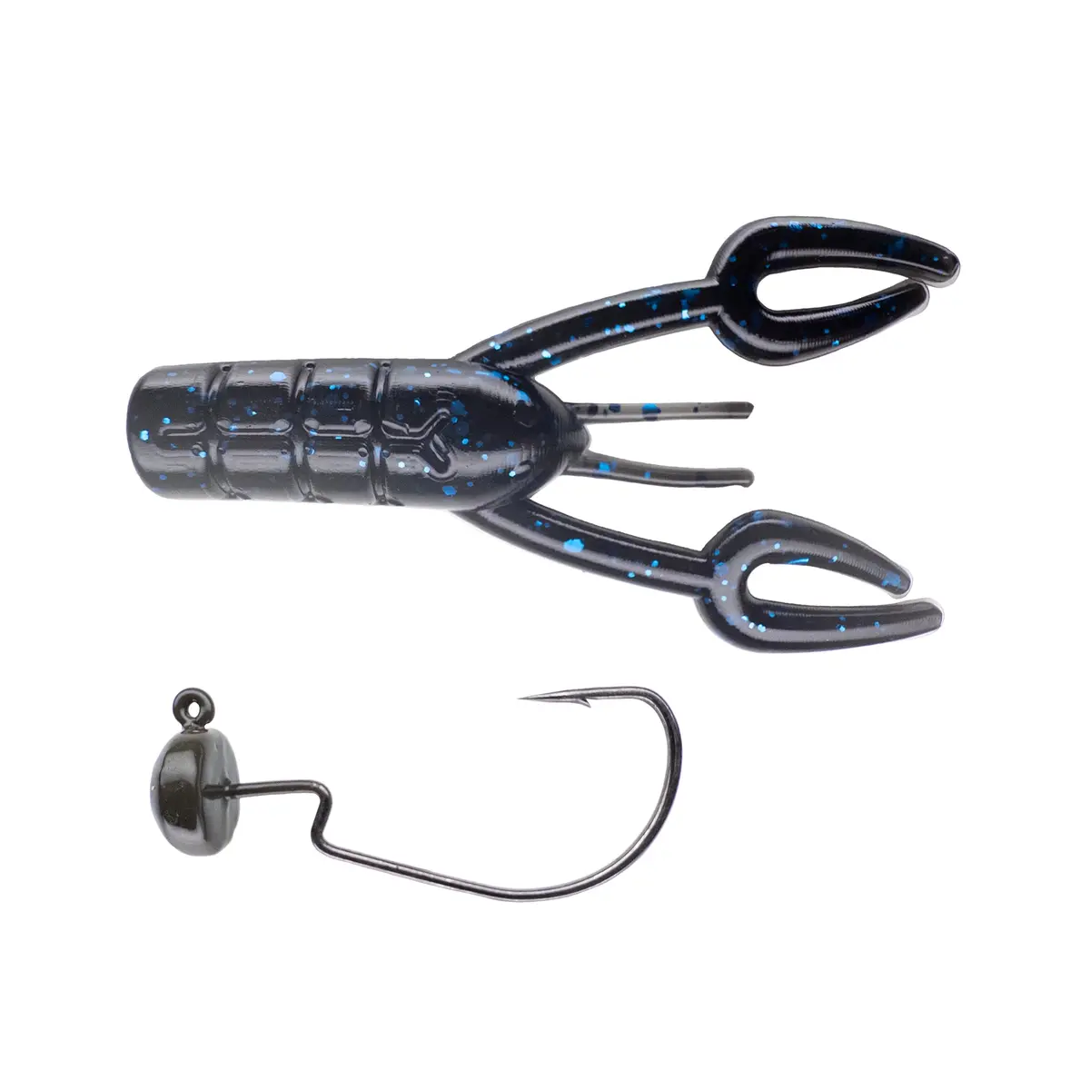 Dirks Craw➕Mad Mouth Bass Bait Co. Offset Block Heads 5