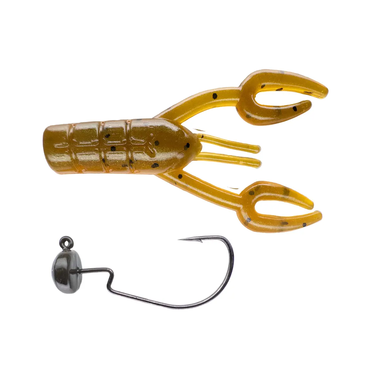 Dirks Craw➕Mad Mouth Bass Bait Co. Offset Block Heads 23