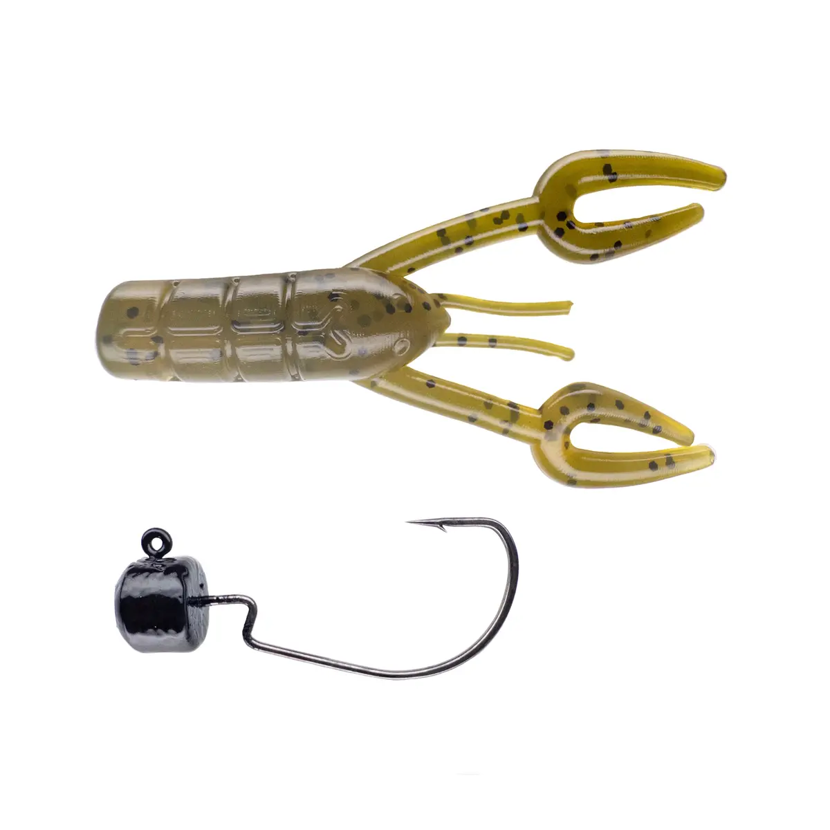 Dirks Craw➕Mad Mouth Bass Bait Co. Offset Block Heads 16