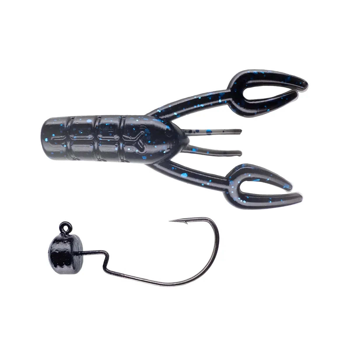 Dirks Craw➕Mad Mouth Bass Bait Co. Offset Block Heads 3