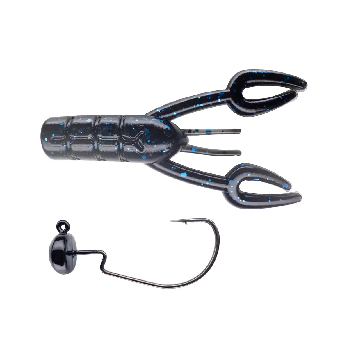 Dirks Craw➕Mad Mouth Bass Bait Co. Offset Block Heads 2