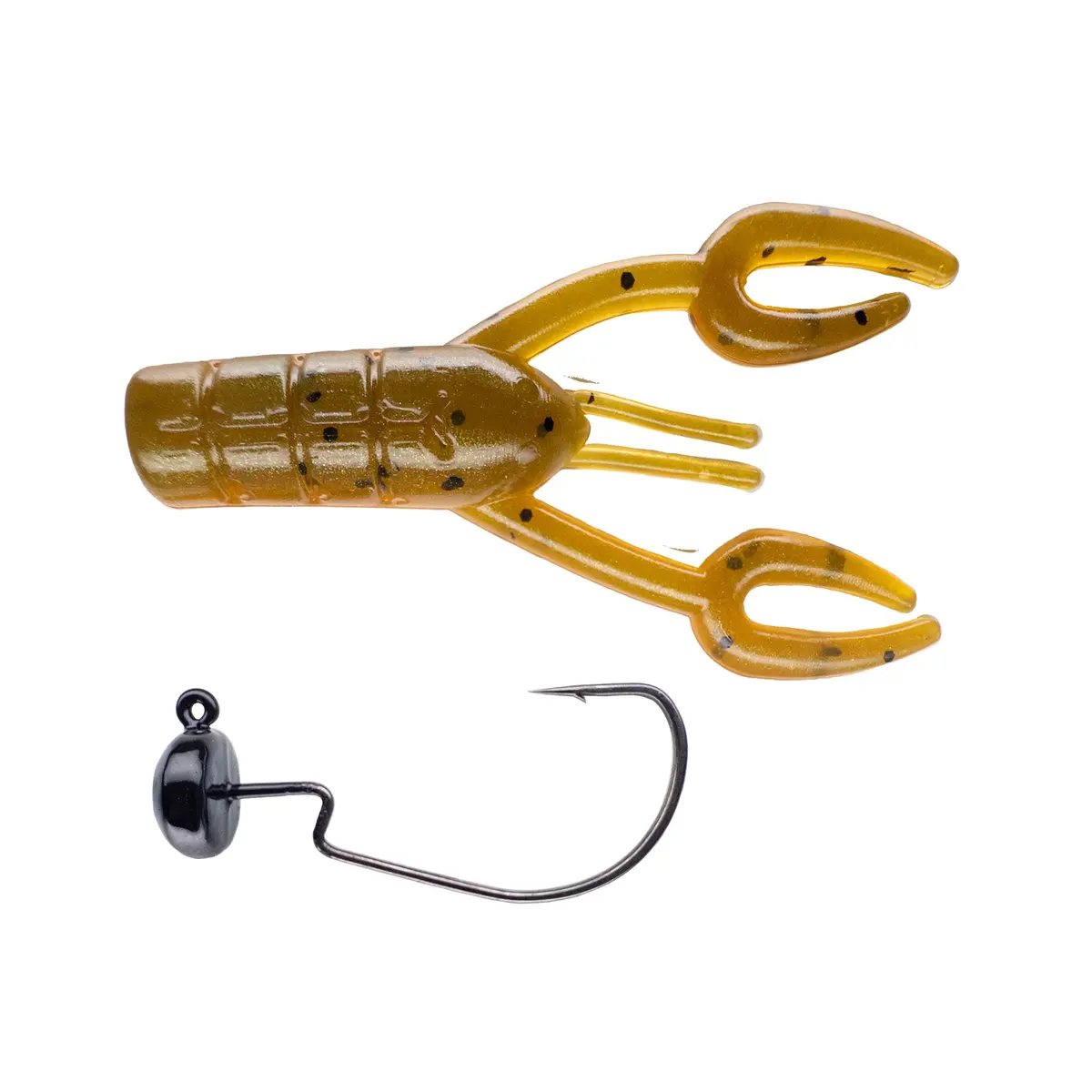 Dirks Craw➕Mad Mouth Bass Bait Co. Offset Block Heads 20