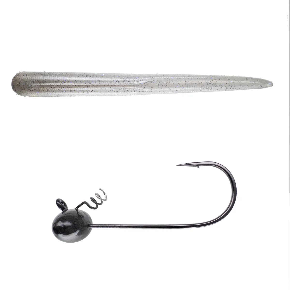Magnum Baits 6” Wormser➕Mad Mouth Bass Bait Co. Football Shakey Head 38