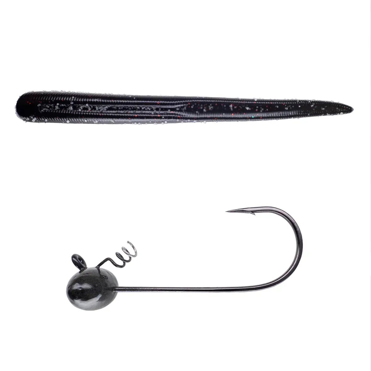 Magnum Baits 6” Wormser➕Mad Mouth Bass Bait Co. Football Shakey Head 41