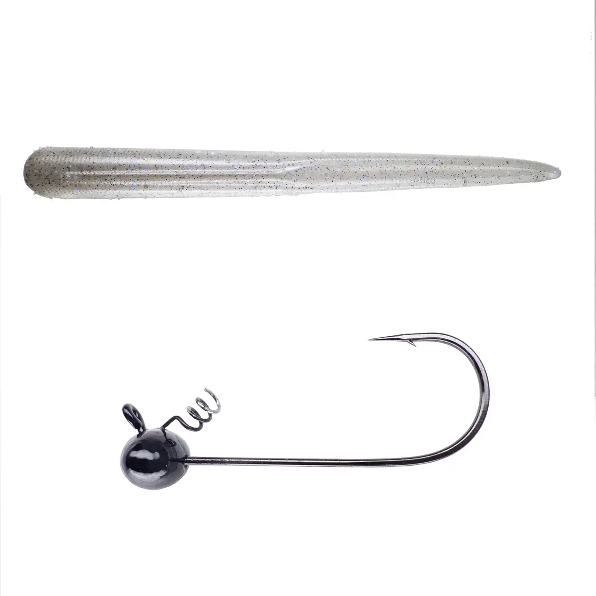 Magnum Baits 6” Wormser➕Mad Mouth Bass Bait Co. Football Shakey Head 23