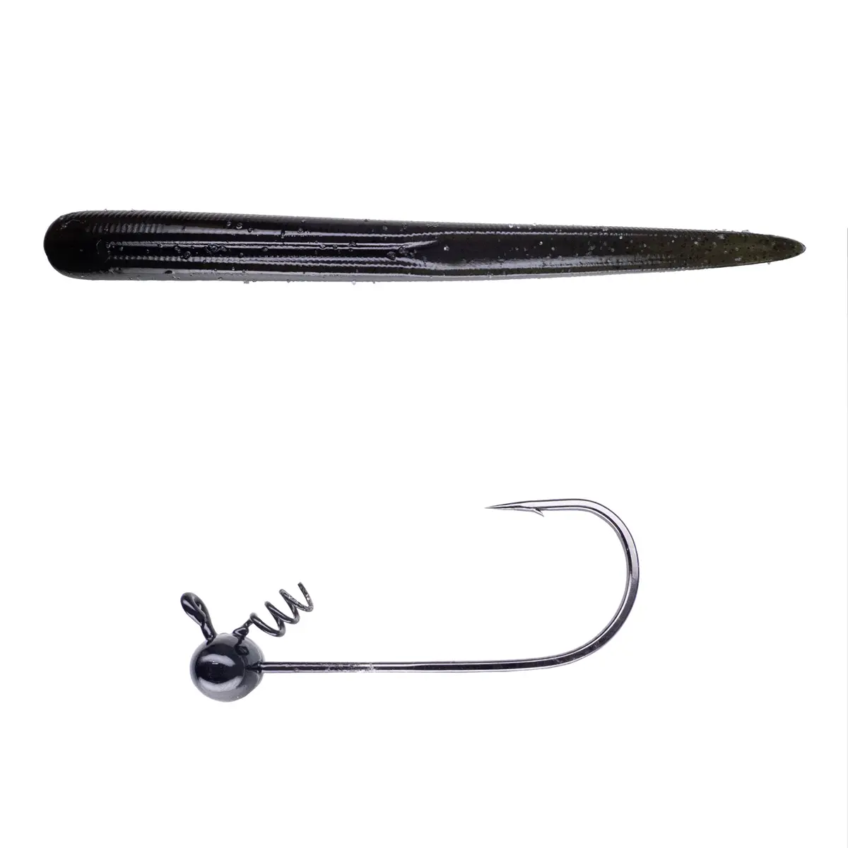 Magnum Baits 6” Wormser➕Mad Mouth Bass Bait Co. Football Shakey Head 41